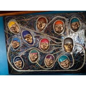 Unique Abstract Expressionism Wall Art Canvas 30 x 40 B Perry Rowell Art